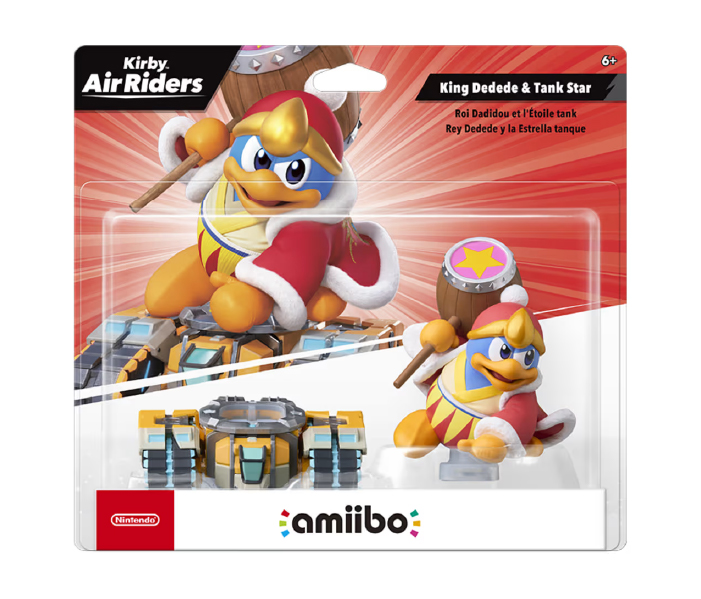 Amiibo Figure (Kirby Air Riders Series) - King Dedede & Tank Star